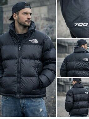 New ! The North Face down coat M